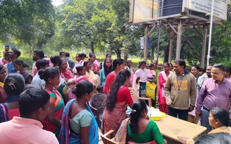 नोआमुंडी प्रखंड के पोखरपी पंचायत में सेवा शिविर, आम जनता को मिला सरकारी सेवाओं का लाभ