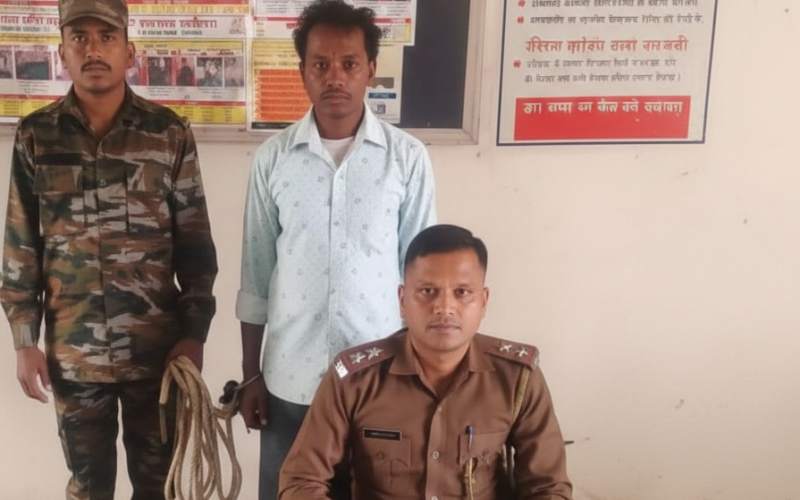 भालुपानी में नाबालिग मंदबुद्धि किशोरी के साथ चाचा ने किया दुष्कर्म, आरोपी गिरफ्तार