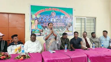 चाईबासा: देवेंद्र माझी स्पोर्ट्स फाउंडेशन का रजत जयंती समारोह आयोजित