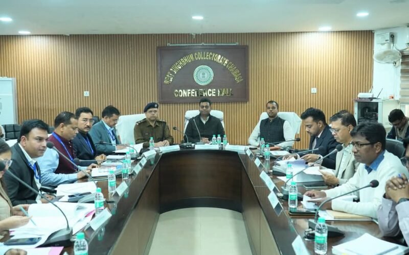 चाईबासा में नगरपालिका निर्वाचन-2026 को लेकर जिला स्तरीय समीक्षा बैठक आयोजित