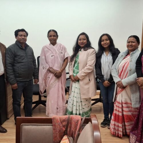 हो-समाज, दिल्ली प्रतिनिधिमंडल की जोबा माझी से मुलाकात, हो-भाषा में बातचीत और सामाजिक मुद्दों पर चर्चा