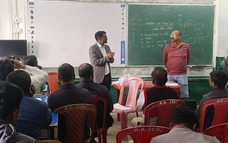 सरायकेला में मतगणना कर्मियों का प्रथम चरण का प्रशिक्षण संपन्न