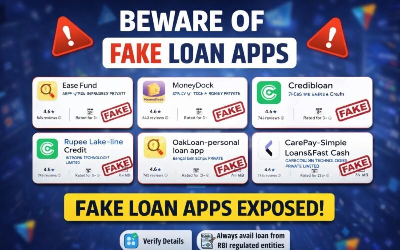 गृह मंत्रालय व I4C की चेतावनी: फर्जी लोन ऐप्स से सावधान रहें