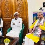 वीर सोरेन के असामयिक निधन पर बाबूलाल मरांडी ने सरायकेला पहुंचकर दी श्रद्धांजलि