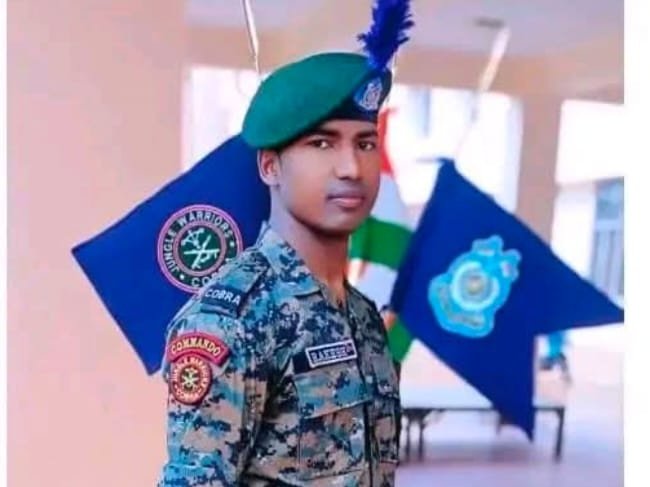 सारंडा जंगल में नक्सल विरोधी अभियान के बीच हादसा, कोबरा बटालियन के जवान राकेश कुमार शहीद