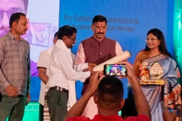 रांची में आयोजित समारोह में तरुण कुमार सिंह को “झारखंड श्री” सम्मान