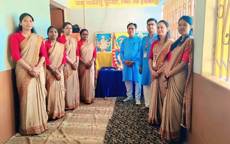 पद्मावती जैन सरस्वती शिशु विद्या मंदिर में अंबेडकर जयंती धूमधाम से मनाई गई