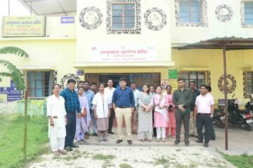 आयुष्मान आरोग्य मंदिर वींगतोपांग-झींकपानी का निरीक्षण, स्वास्थ्य सेवाओं को सुचारू रखने का निर्देश
