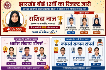 झारखंड बोर्ड 12वीं का रिजल्ट जारी, साइंस में राशिदा नाज बनीं स्टेट टॉपर