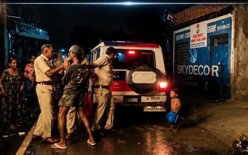 जमशेदपुर में रंगदारी मांगने का आरोप, पुलिस हिरासत का महिलाओं ने किया विरोध, जांच जारी