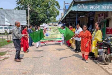 विश्व रेबीज दिवस पर सदर अस्पताल में जागरूकता रैली, पशु के काटने पर तत्काल उपचार लेने की अपील